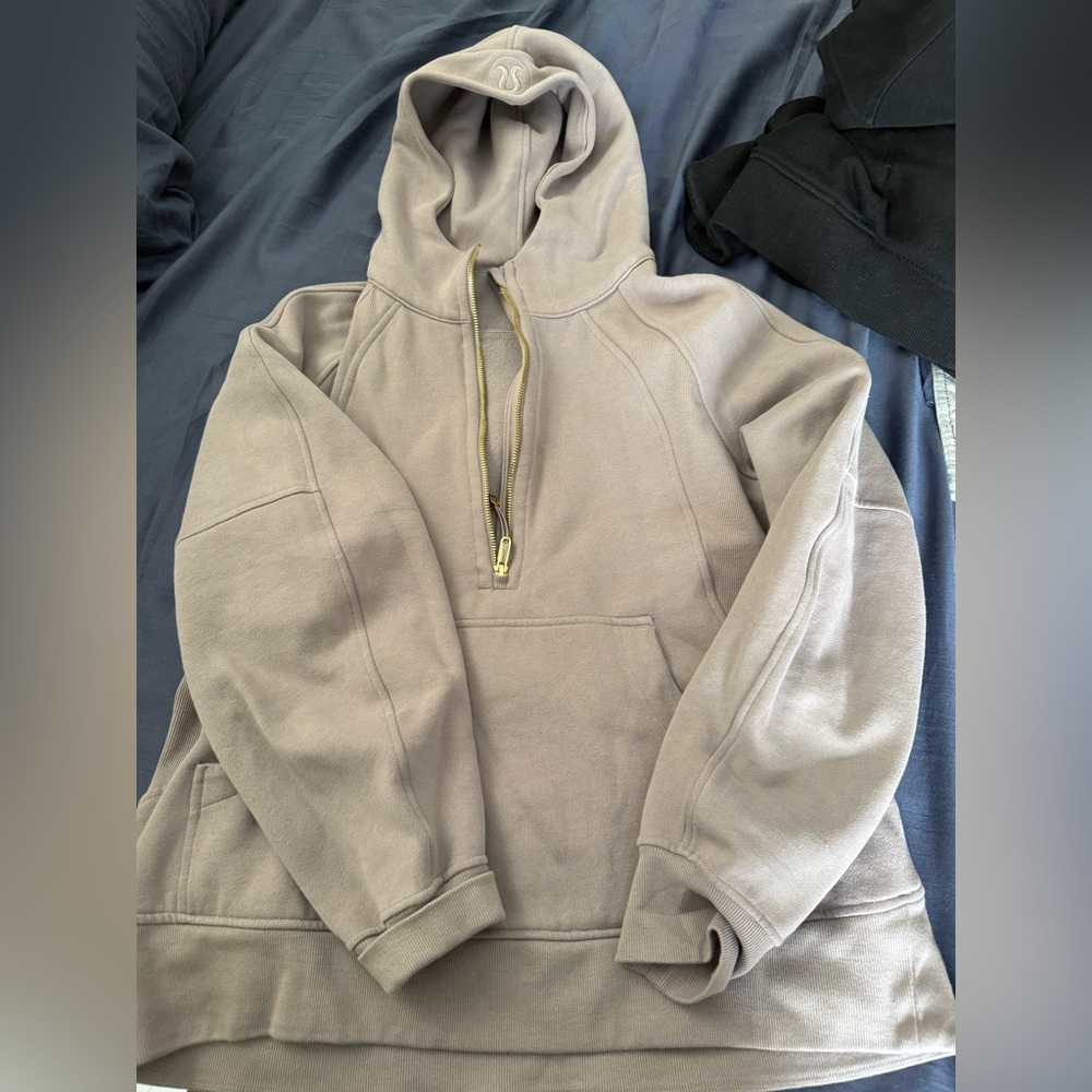 Lululemon Scuba oversized half zip hoodie long